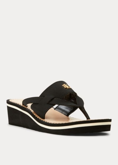 Ralph Lauren Rosalind Wedge Sandaler Dame Danmark (NVYIE4870)